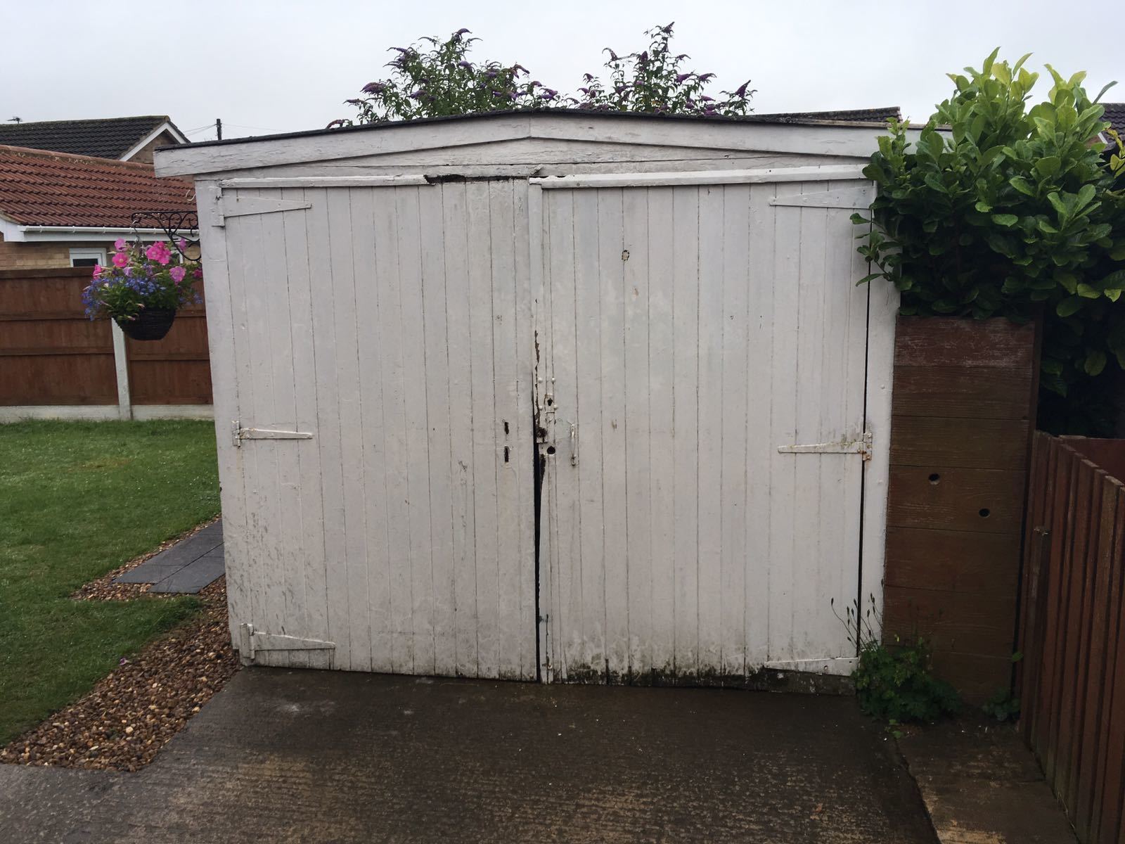 Steel Side Hinged Garage Door, Leeds