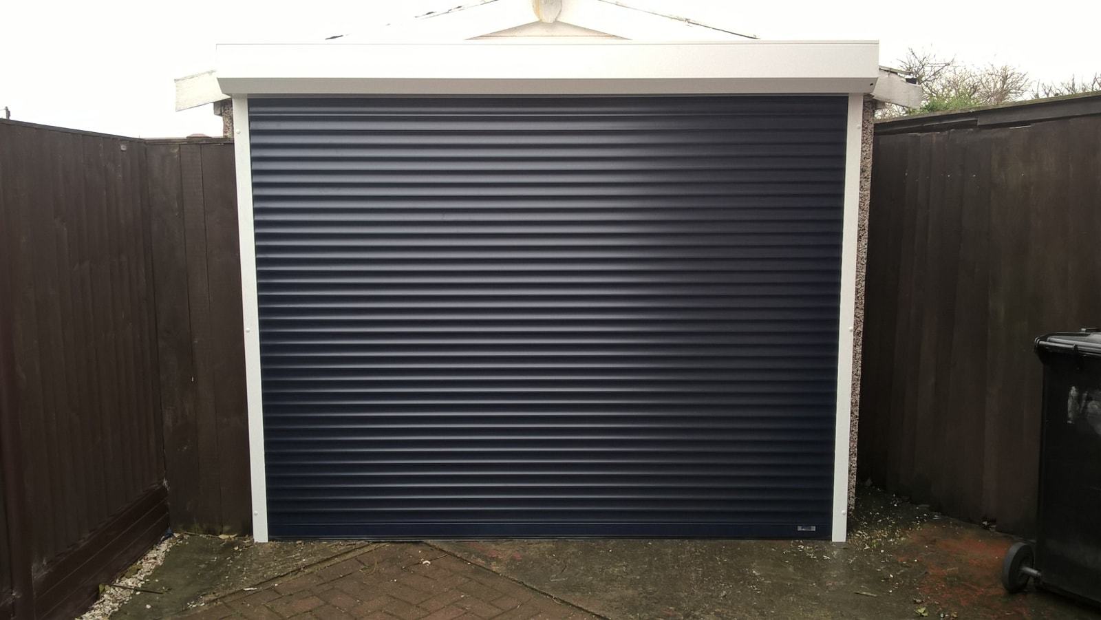 Insulated Compact Roller Garage Door, Leeds