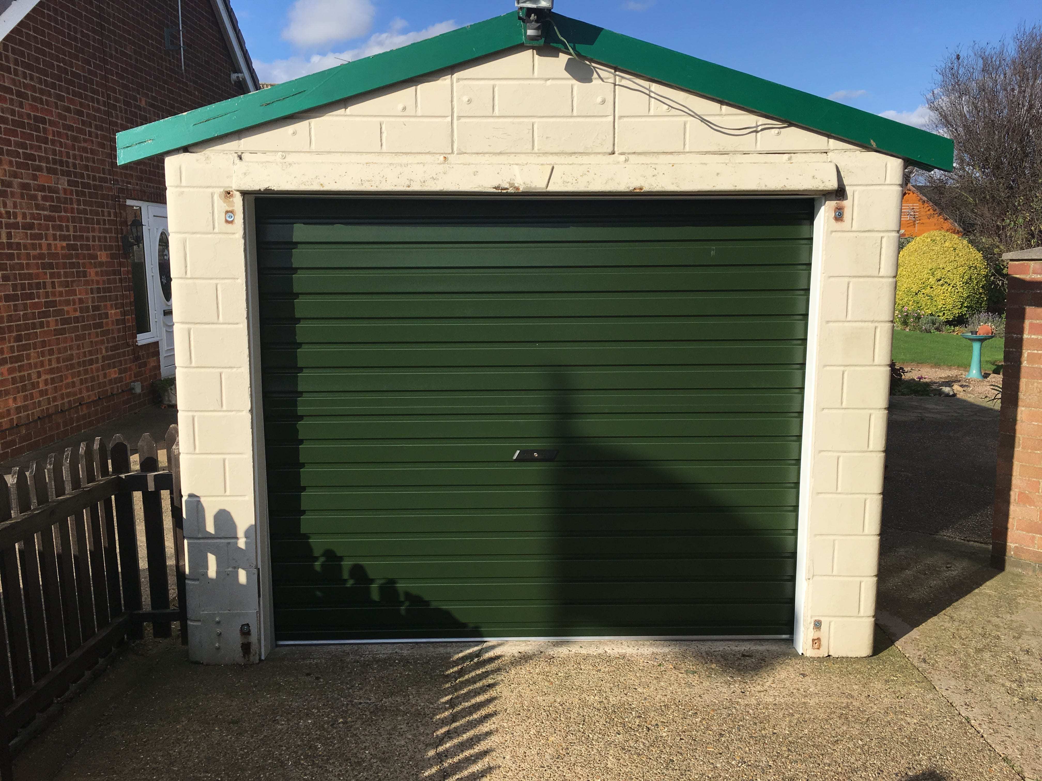 Single Skin Roller Garage Door, Grimsby