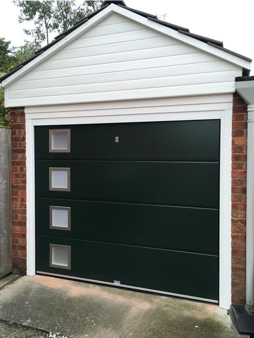 L-Rib Insulated Ribbed Sectional Garage Doors, Barnsley