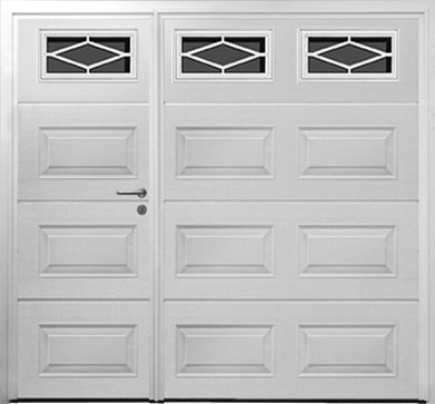 Horizontal Window Rhombus Mullion