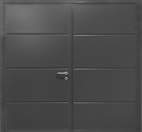Solid Horizontal - Anthracite Grey