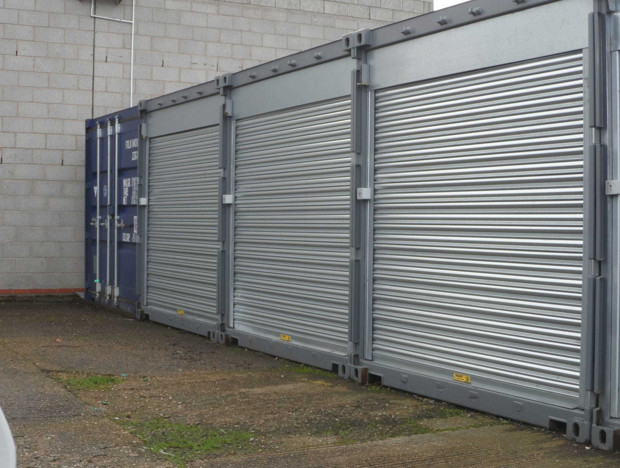 Shipping Container Roller Shutters, Hull