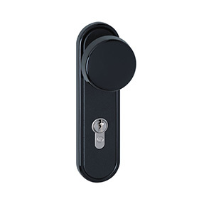 Black Door Knob