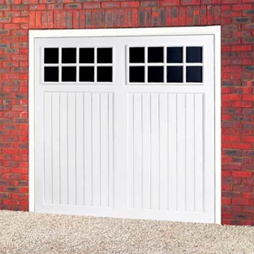 uPVC Up and Over Garage Doors | Oxley Doors, Gates and Shutters