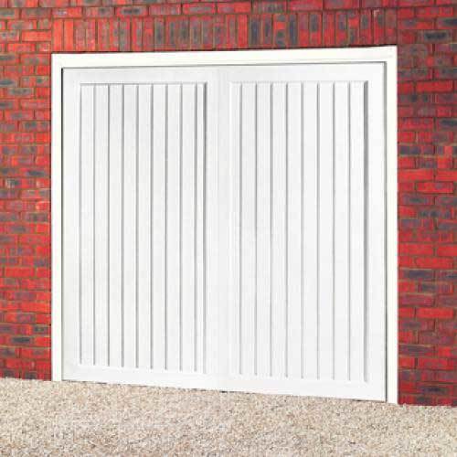 uPVC Up and Over Garage Doors | Oxley Doors, Gates and Shutters