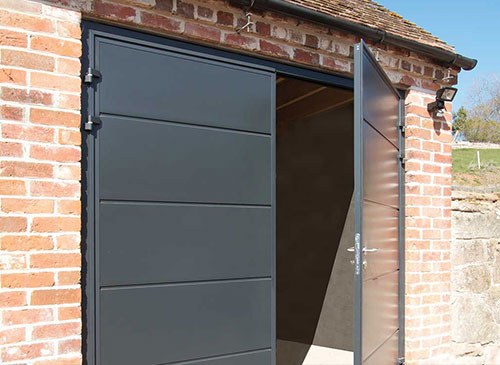 Insulated Side Hinged Garage Doors
