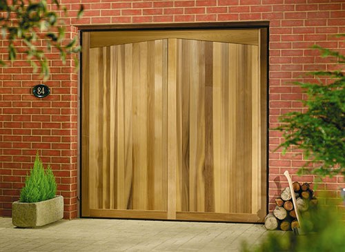 Timber Garage door