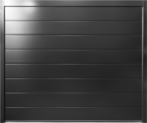 Centre Ribbed - Smooth Jet Black