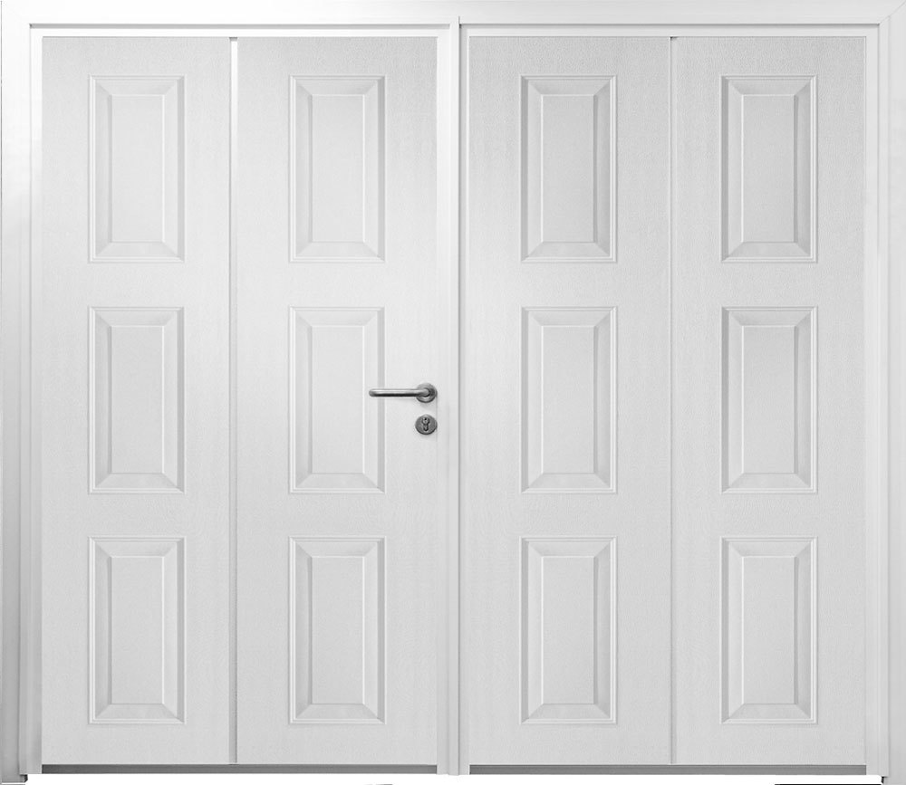 Georgian Vertical - Woodgrain White