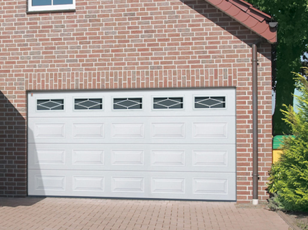 Insulated Georgian Sectional Garage Doors | Oxley Doors, Gates and Shutters