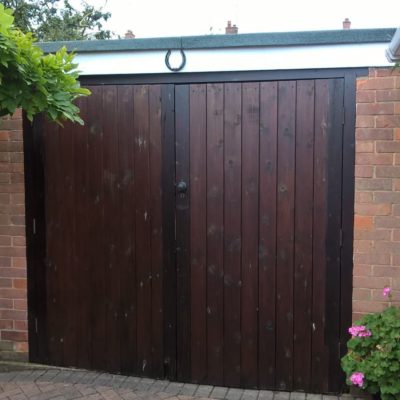 Ribbed Sectional Garage Door, Scunthorpe
