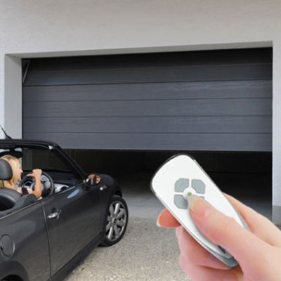 Insulated Ribbed Sectional Garage Doors