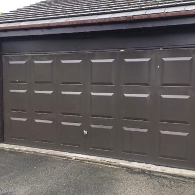 Georgian Sectional Garage Door, Bolton