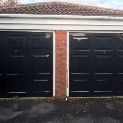 Pair of Insulated Roller Garage Doors, Bury