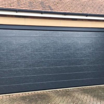 M-Rib Insulated Ribbed Sectional Garage Door, Bridlington