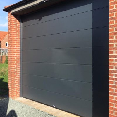 L-Rib Insulated Ribbed Sectional Garage Doors, Leeds