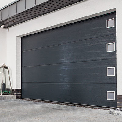 Insulated Designer Sectional Garage Doors