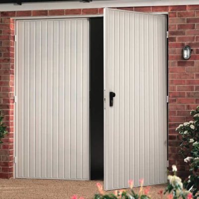 Steel Side Hinged Garage Doors