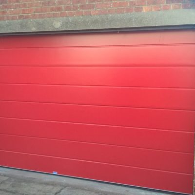 Insulated Ribbed Sectional Garage Door, Barnsley